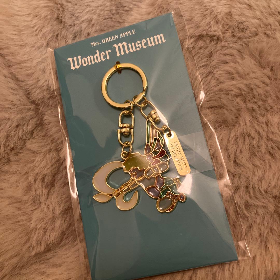 ミセス　ワンダーミュージアム　ステンドグラスキーホルダー　アンラブレス　ゼンジン