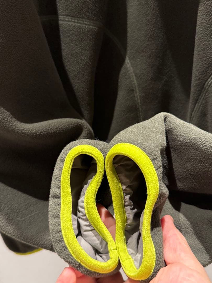 極美品！　MARK & LONA メンズフリース　カーキ　46サイズ