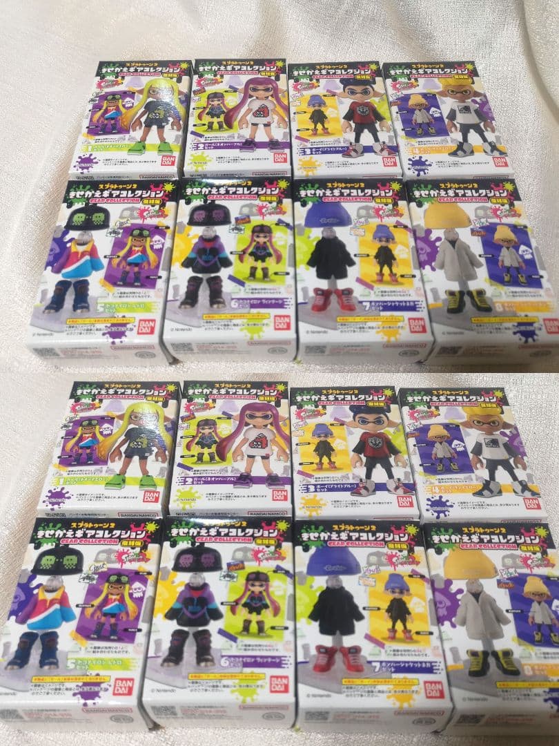 新品未開封　スプラトゥーン2　着せ替えギアコレクション復刻版　2セット