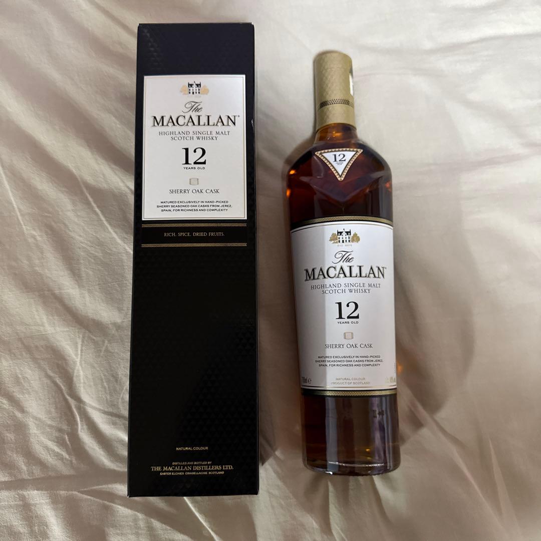 ウイスキー The Macallan 12 Year Old Sherry Oak