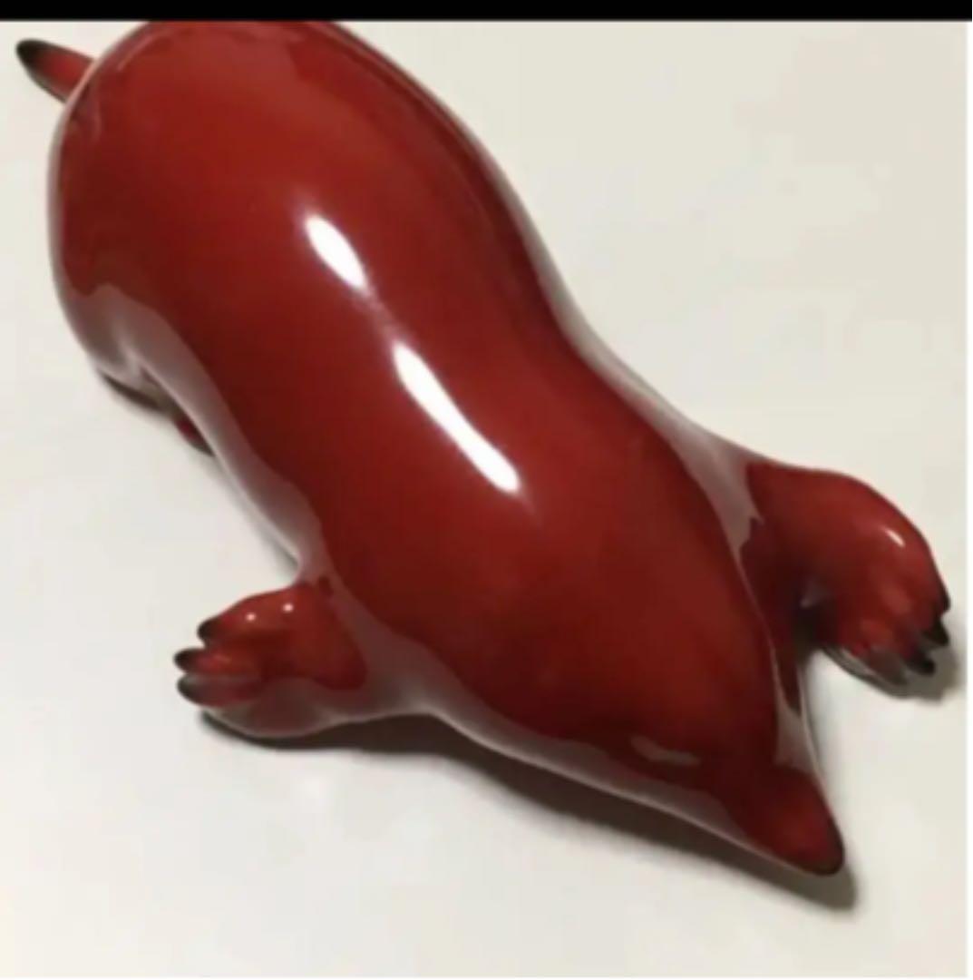 ボーンチャイナ　ノリタケのフィギュリン　もぐら
