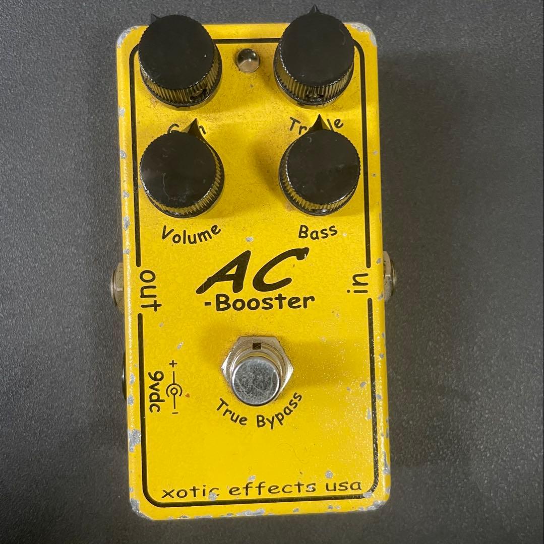 Xotic AC Booster 手書きシリアル期　ギターエフェクター
