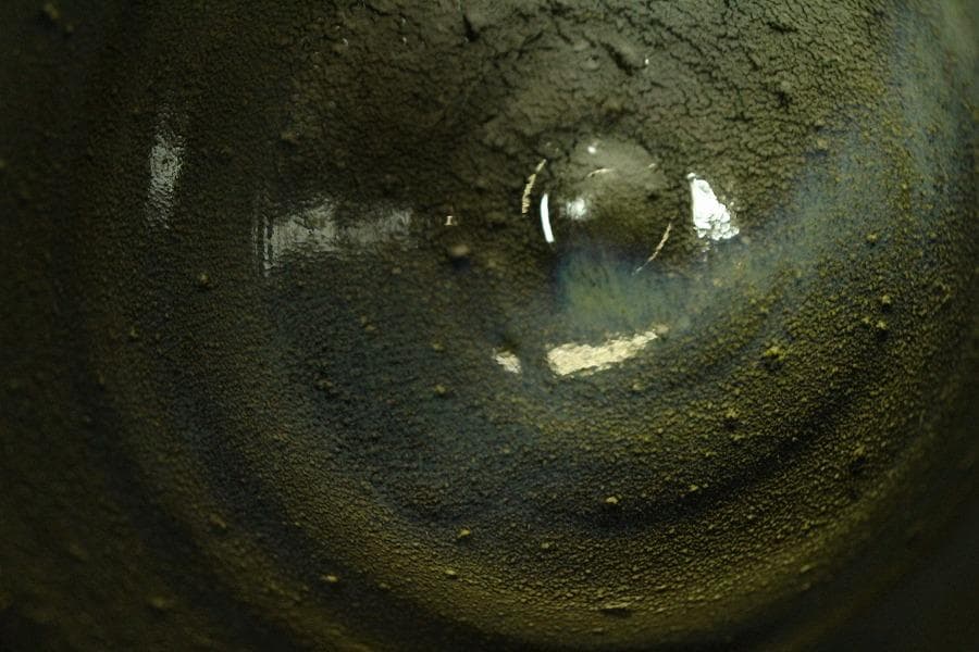 信楽焼 湯呑 冬華 高橋政男 在銘 箱入 無形文化財 未使用(メ1074)