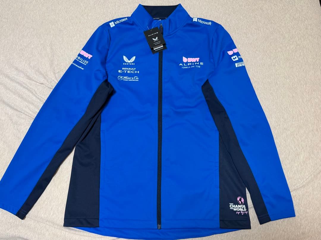 BWT ALPINE F1 チーム 2025 ソフトシェル ジャケット
