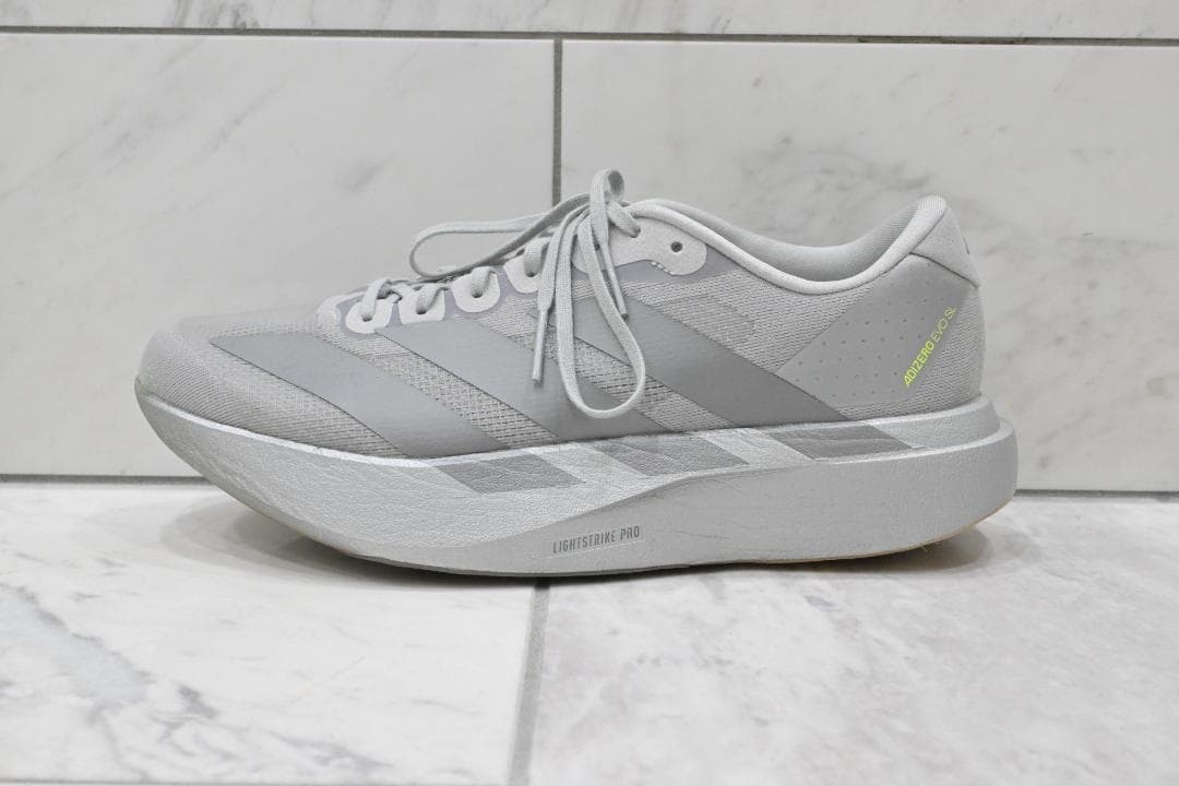 値下げ　美品　アディダス ADIZERO EVO SL 27.0cm シルバー