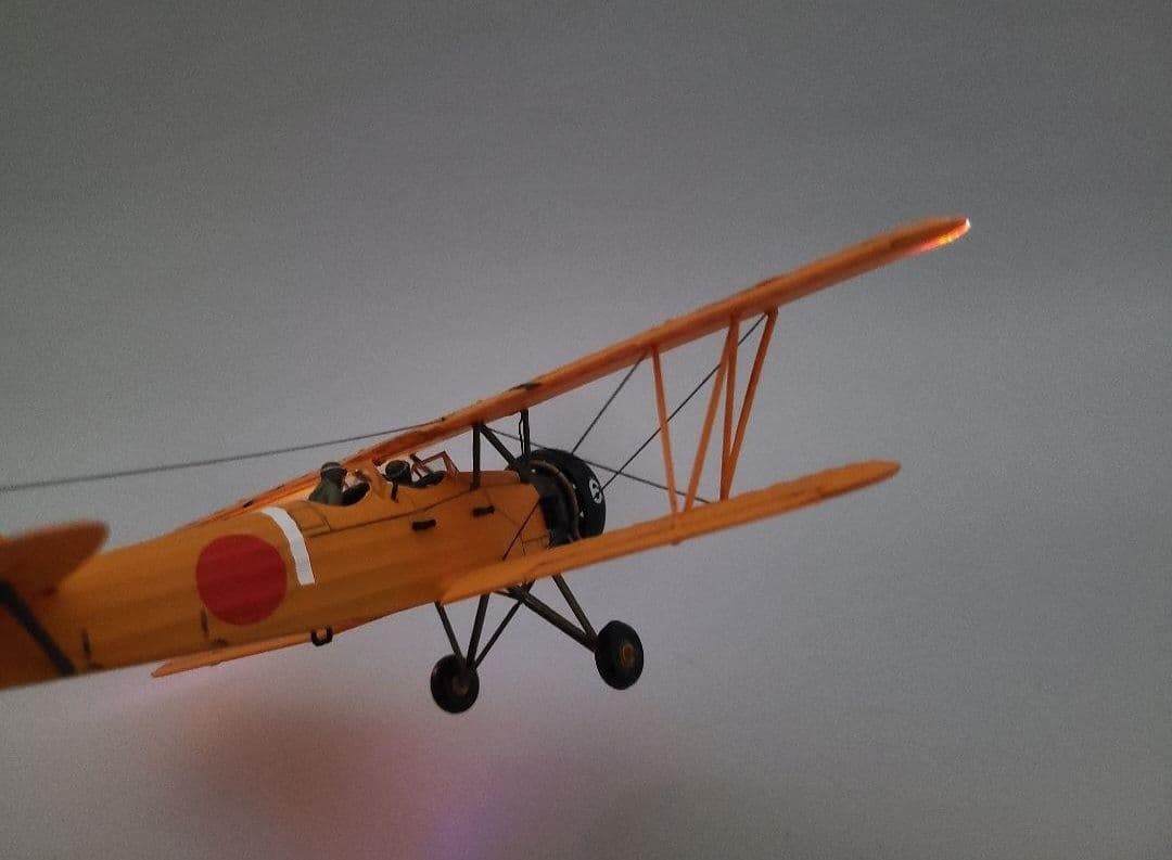 tomoya 九五式中間練習機(赤とんぼ)リアルモーターライズ完成品