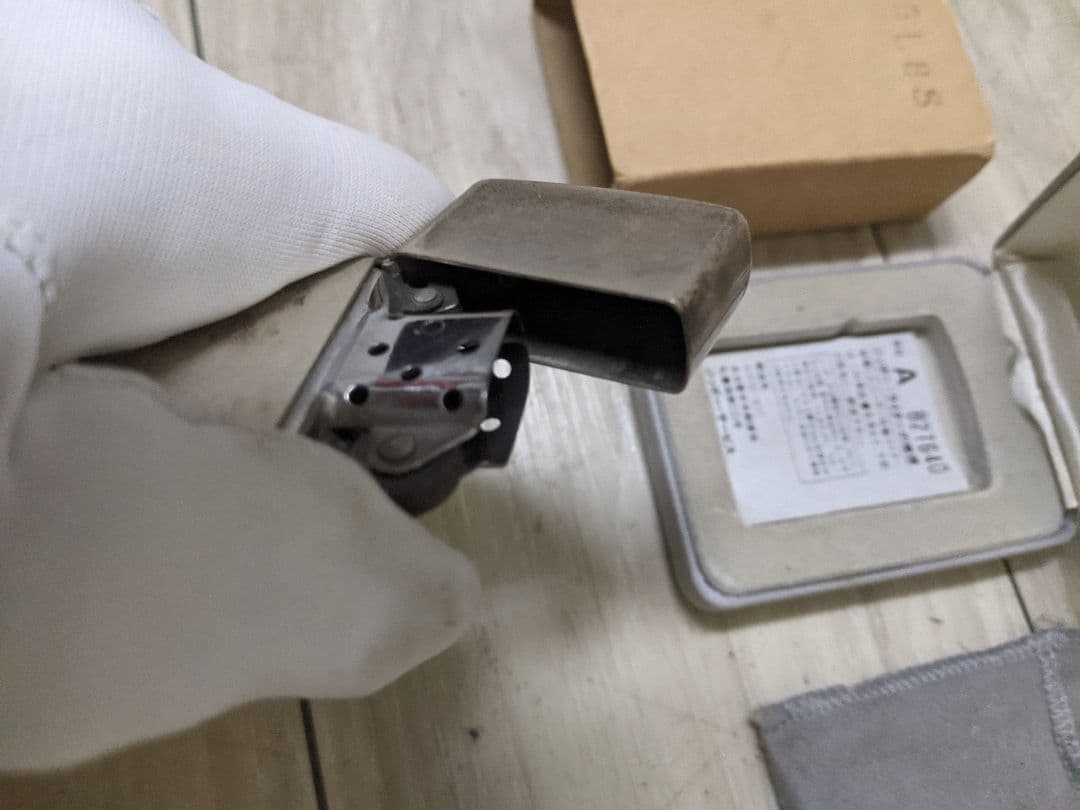 ZIPPO ジッポー1992 スターリングシルバー ライター 喫煙具