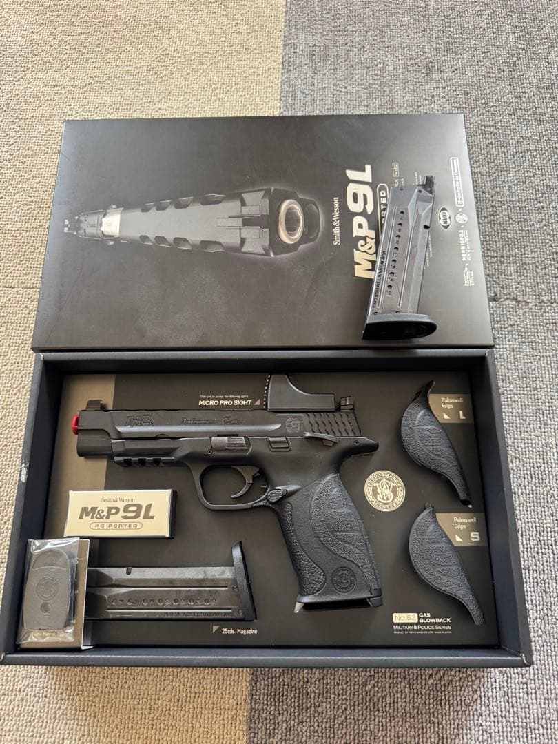 東京マルイ M&P9L ガスガン レッドドットサイト付き