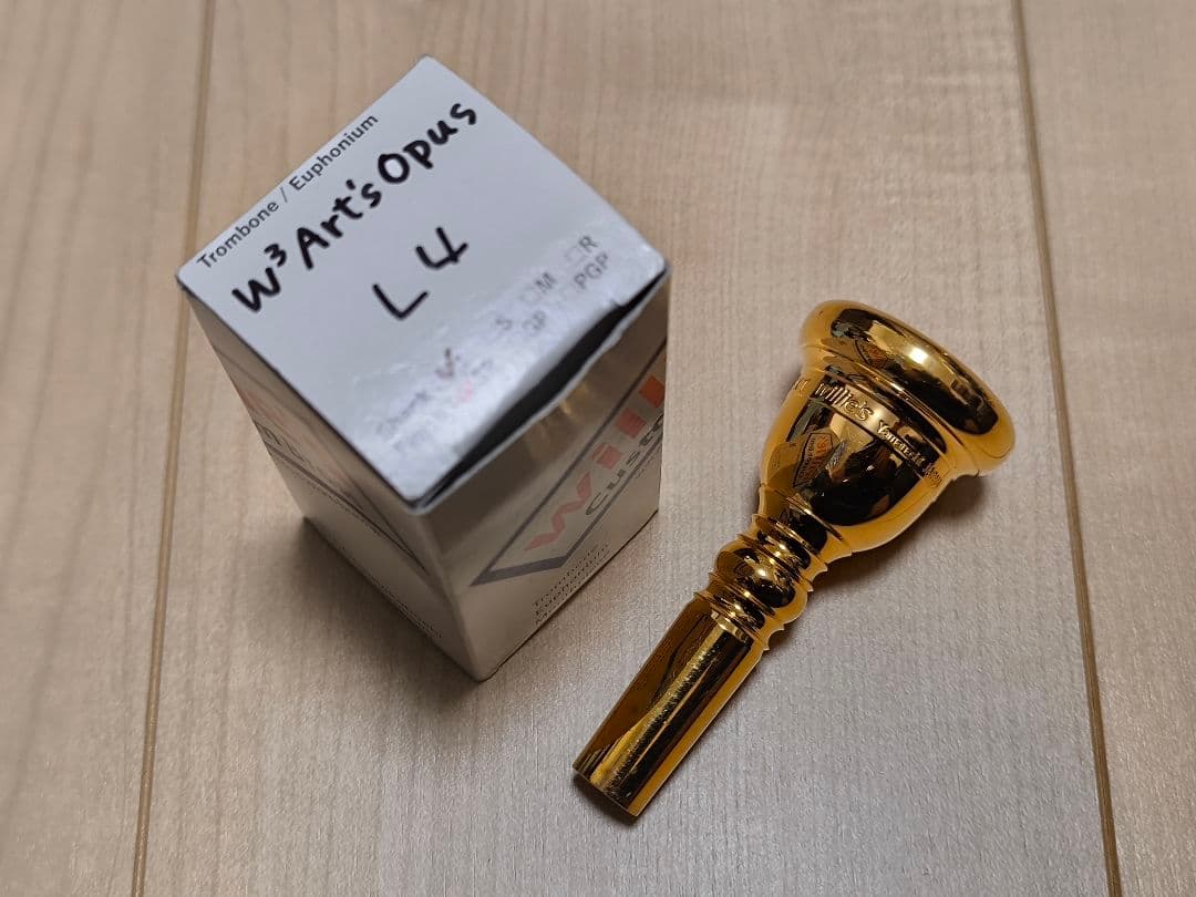t*e様 ウィリーズ W3 Art's Opus L4 GPトロンボーンマウスピ