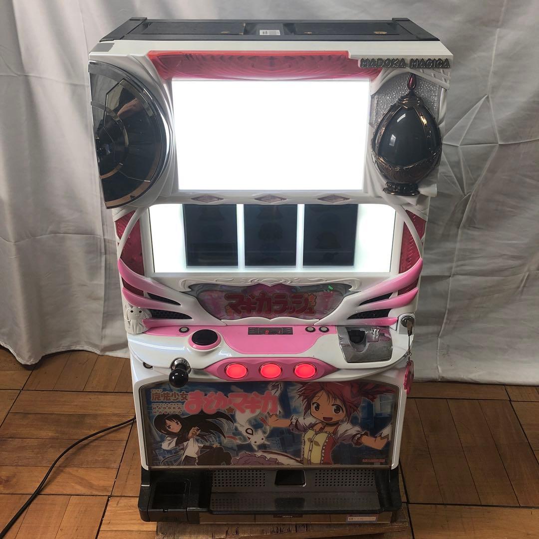 ジャンク　スロット実機　魔法少女まどかマギカ　台キー設定キーあり　家スロ　K