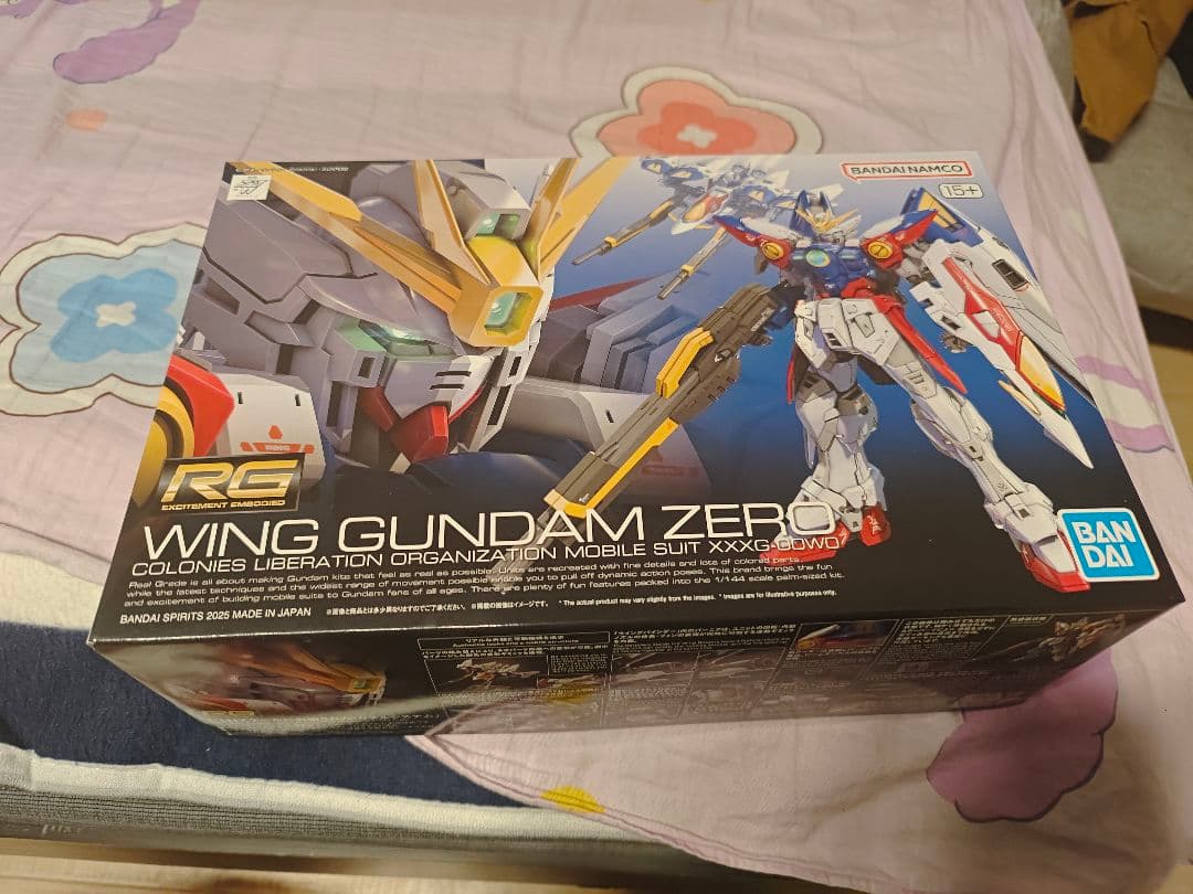 RG 1/144 ウイングガンダムゼロ+水転写デカールセット