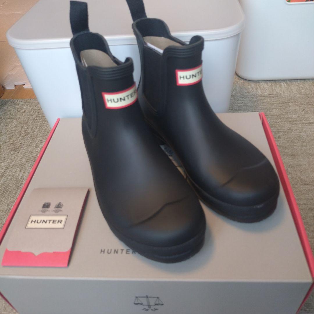 【美品】ハンター　レディース　コマンドチェルシーブーツ　UK5 24