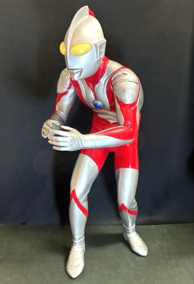 33cm！■1999年 ウルトラマン ソフビ 大サイズ