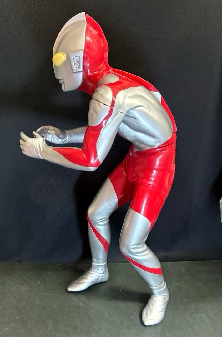 33cm！■1999年 ウルトラマン ソフビ 大サイズ