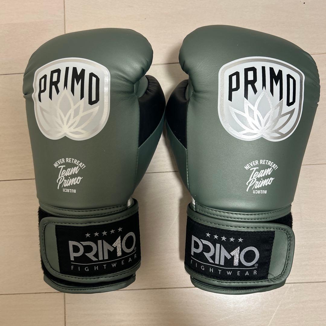 PRIMO ムエタイグローブ 10OZ アーミーグリーン