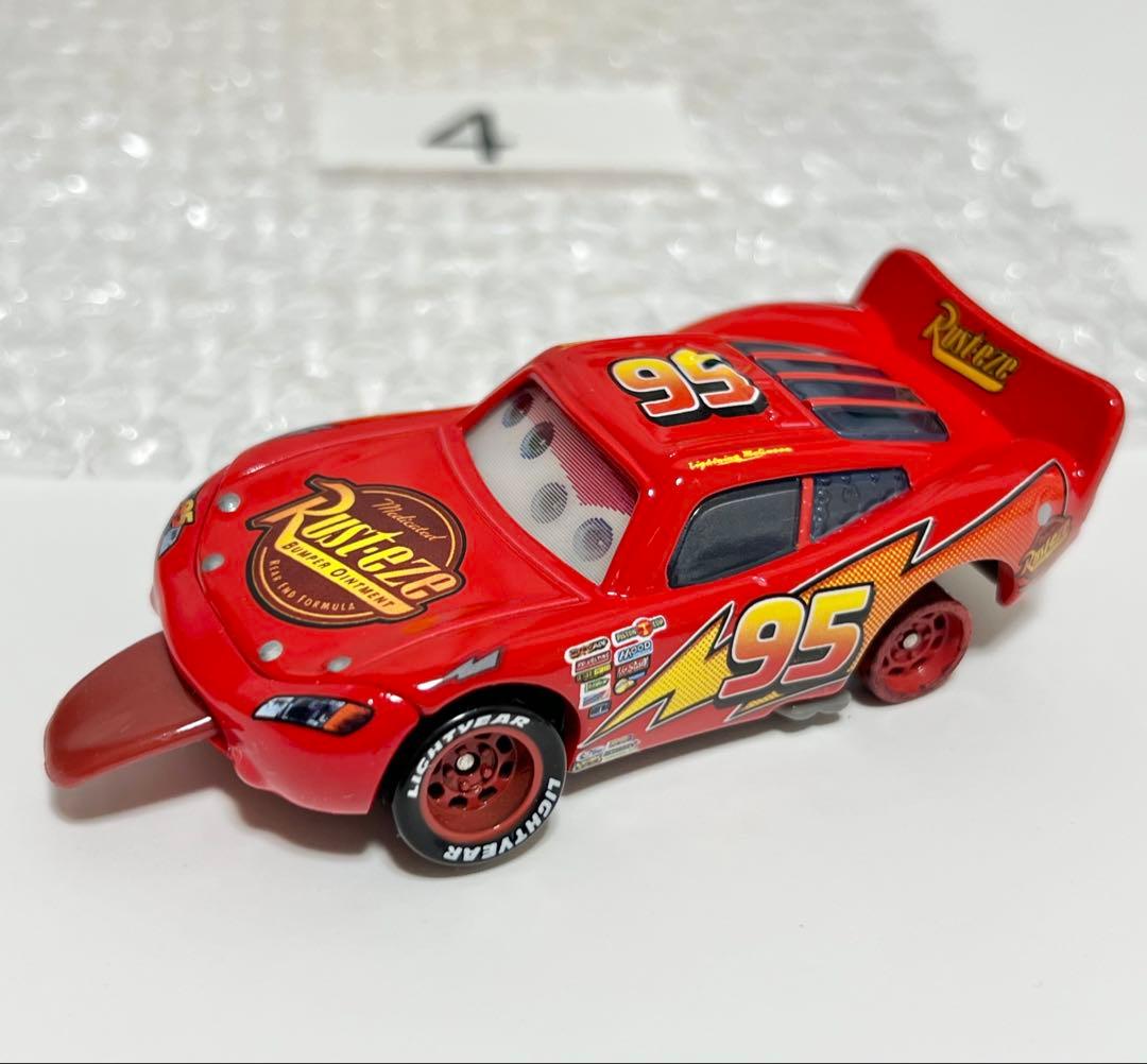 レア　マテル　カーズ　ライトニングマックイーン　ミニカー 舌　Tougue ベロ