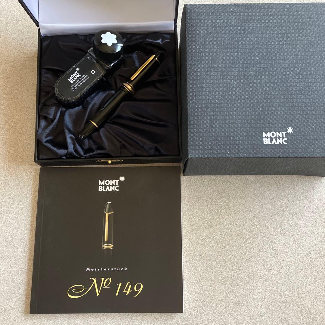 MONT BLANC No. 149 18k万年筆・インク Mノブ