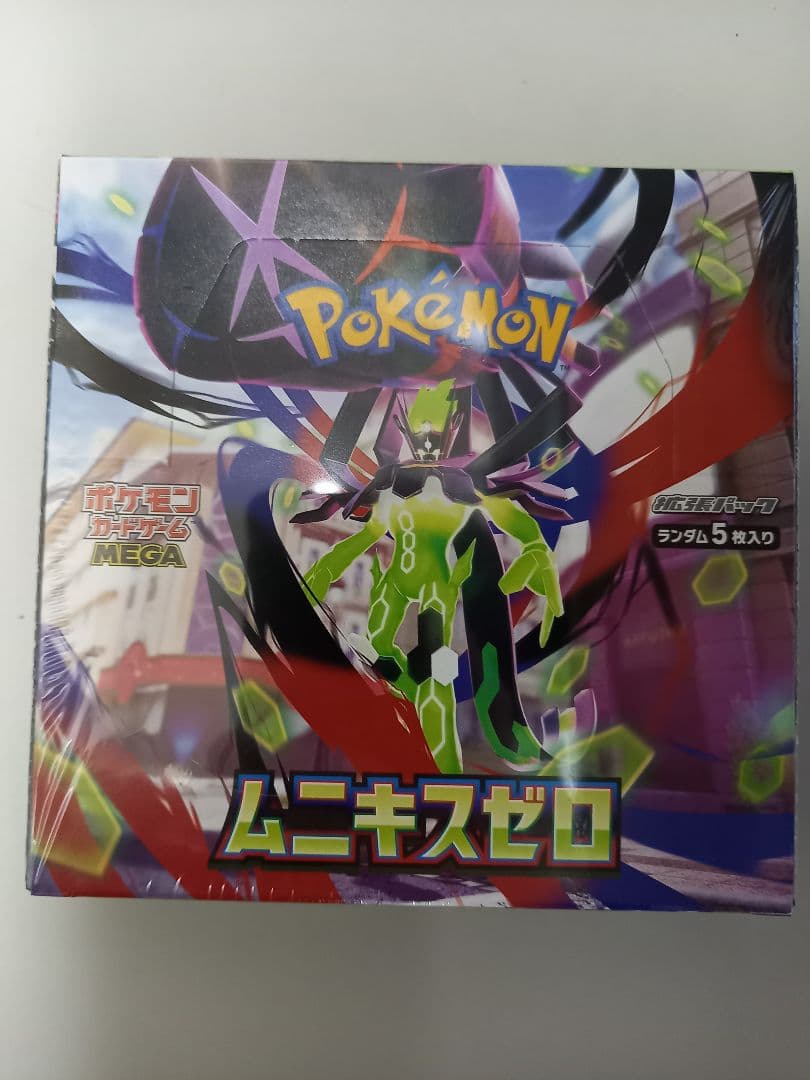 ポケモンカードMEGA ムニキスゼロ　1BOXシュリンク付き