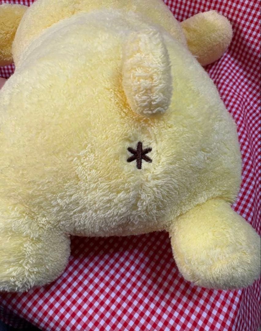 ポムポムプリン ミニプリン ぬいぐるみ レトロ