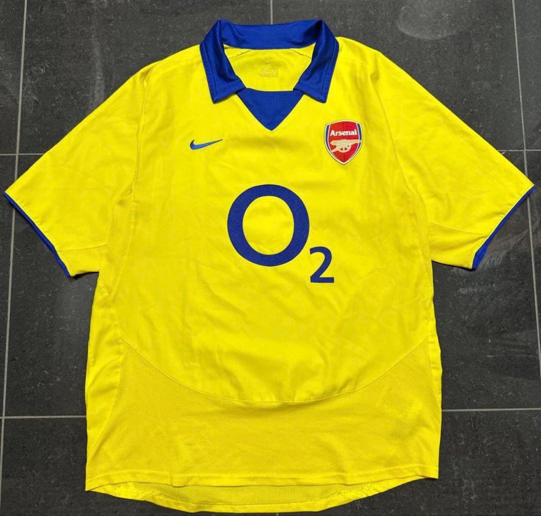 【希少】NIKE アーセナル 03/04 アウェイユニフォーム
