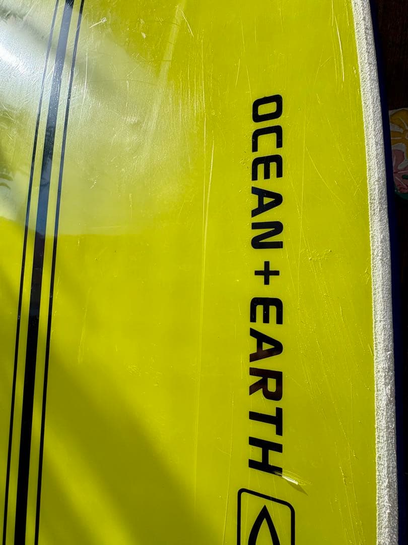 OCEAN＆EARTH オーシャン&アース　7.6ft ソフトボード　リーシュ付