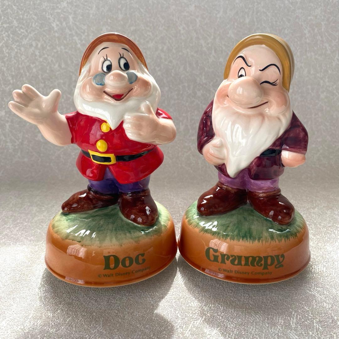 白雪姫　7人の小人オルゴール　高さ 約17㎝