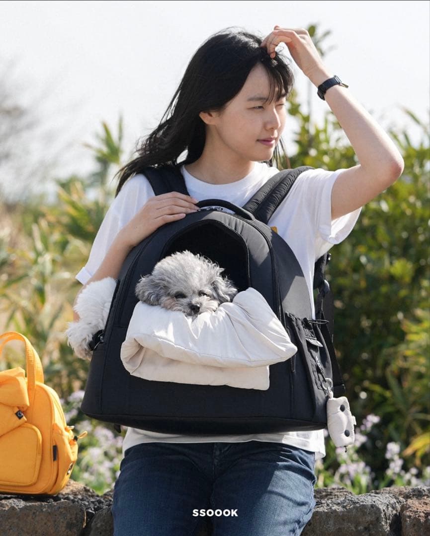 【新品】SSOOOKフロントバッグMサイズ　マットレス&ブランケットセット