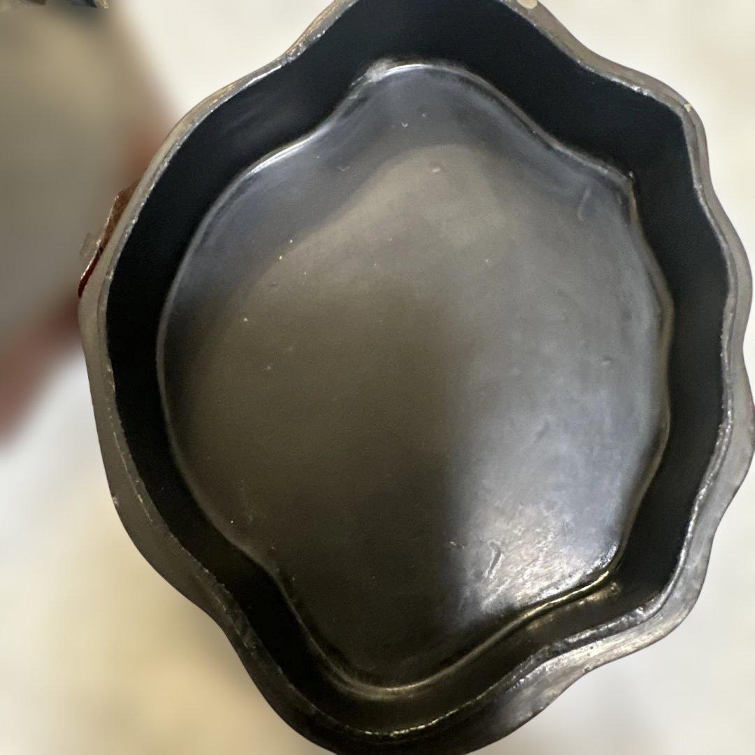 中国 清時代 インテリア　漆器 重箱 鹿と鳥のデザイン