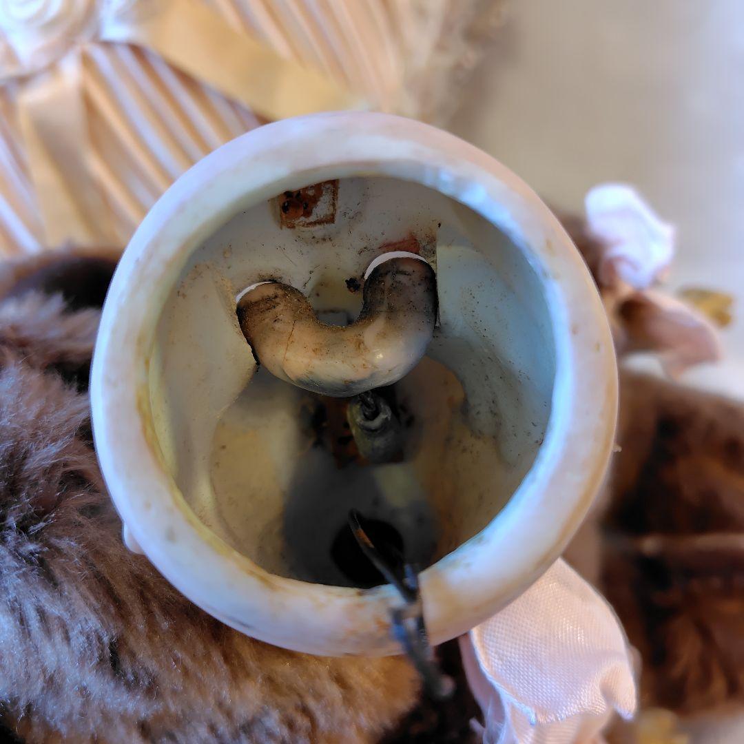 アンティーク　ビスクドール　アーモンドマルセル　クマになりたかった子