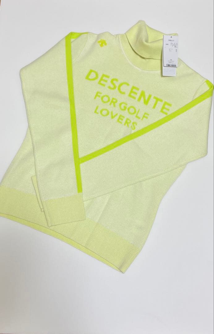 DESCENTE ゴルフ　タートルネックセーター　M