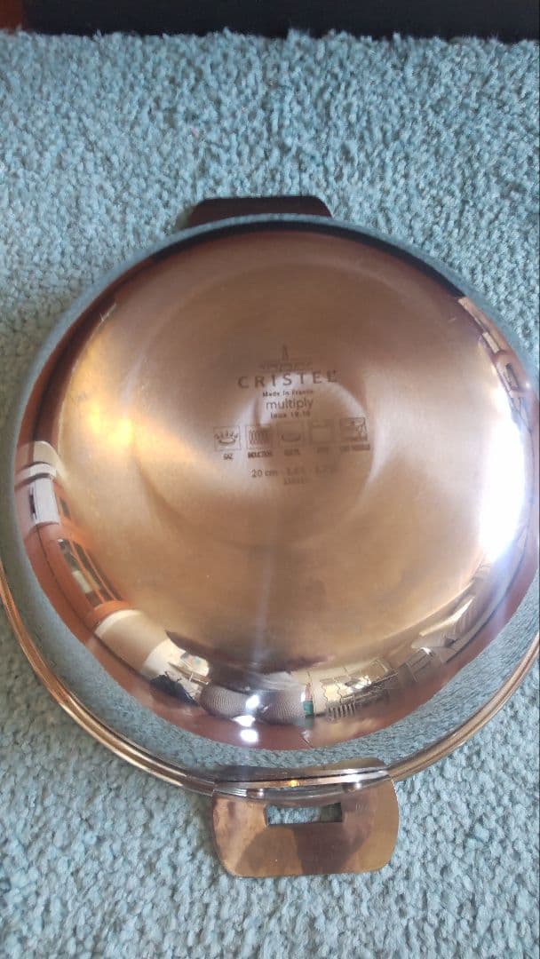 CRISTEL ステンレス製 中華鍋20センチ