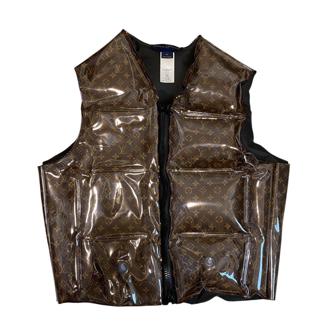 美品 ルイ ヴィトン モノグラム インフレータブル ビニール 50 スイムウェア