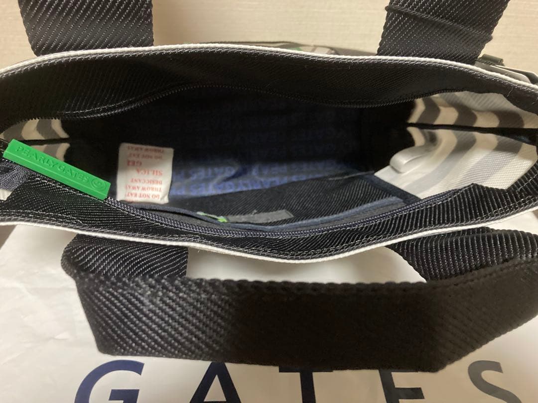 パーリーゲイツ　カートバッグ　現行モデル　ボーダー柄　新品未使用