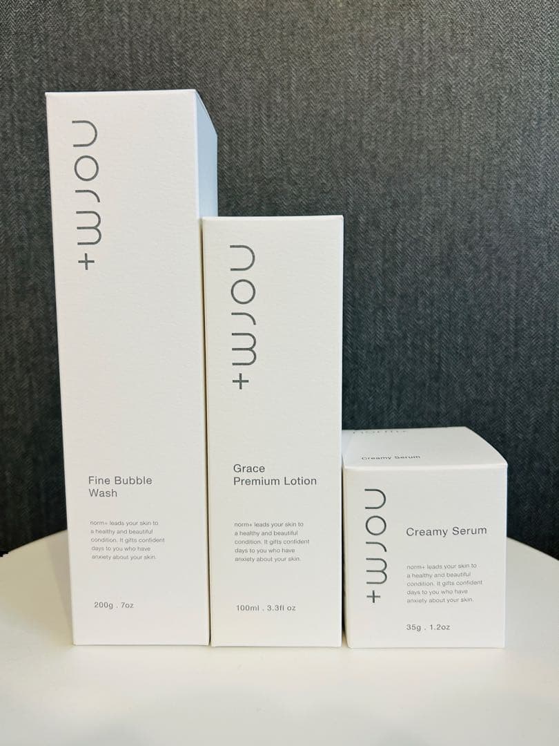 【新品未使用】norm+ デイリーケア3点セット