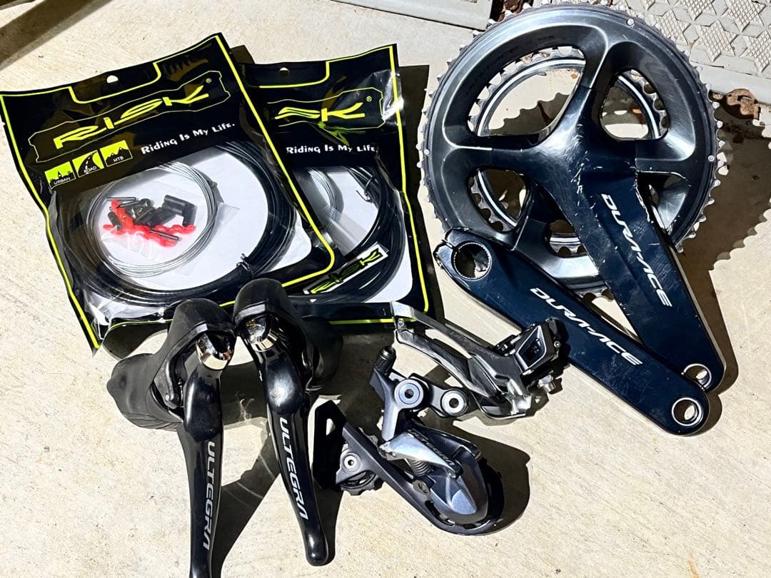 美品 コンポセット アルテグラ デュラエース