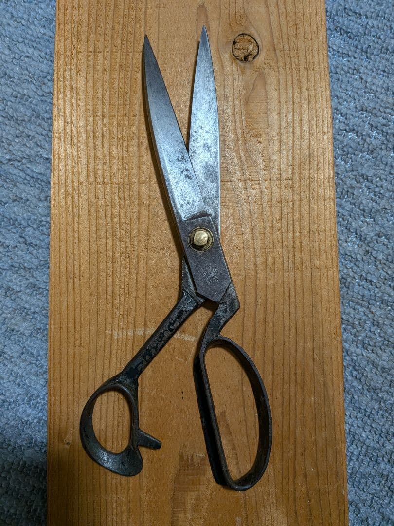 東京全弘(竹之助)アンティーク高級ハサミ1点物