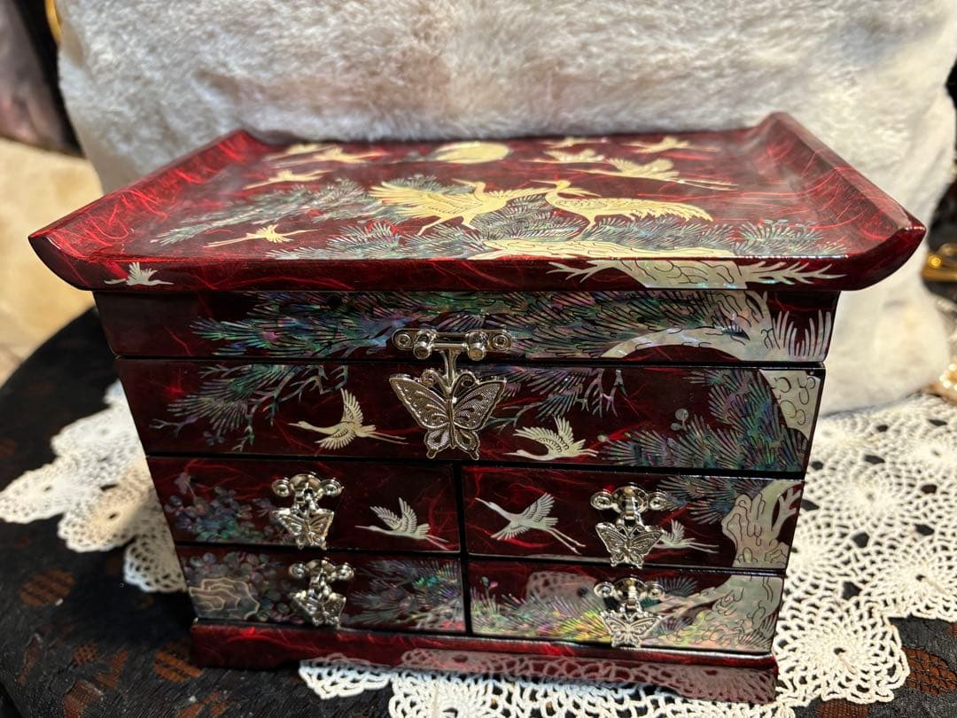 螺鈿のジェリーボックス