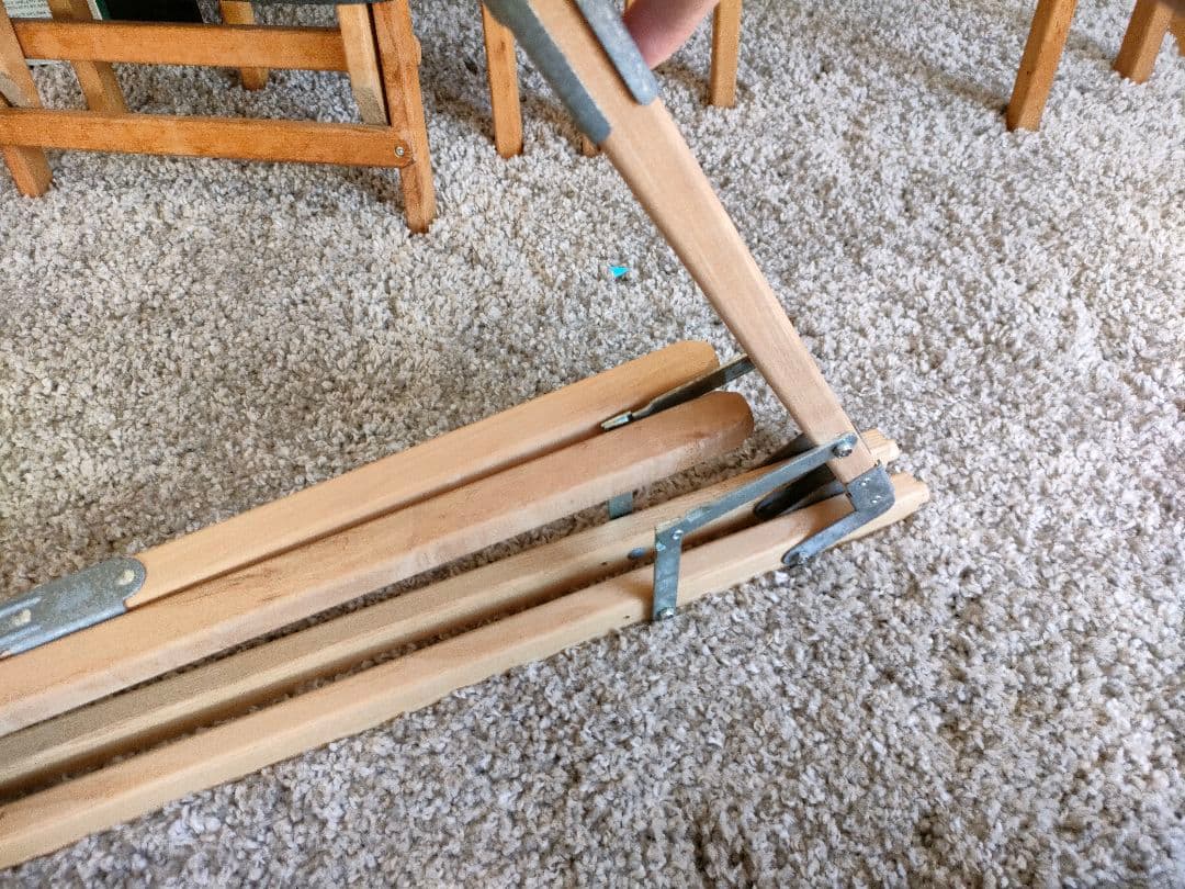 Momuです。　木製キャンプテーブル 収納バッグ付き