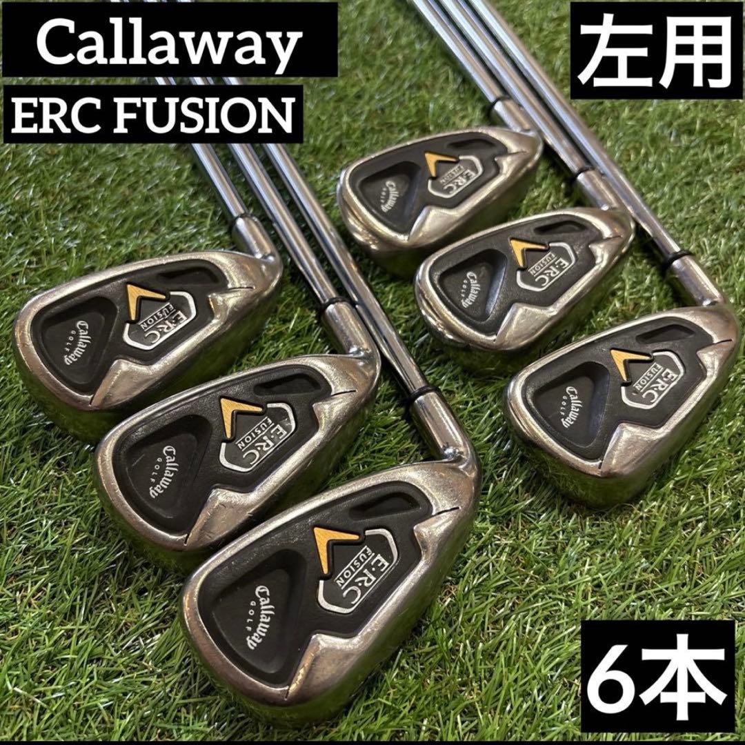 ‼️キャロウェイ ERC フュージョン アイアン 6本 セット 左用 ‼️