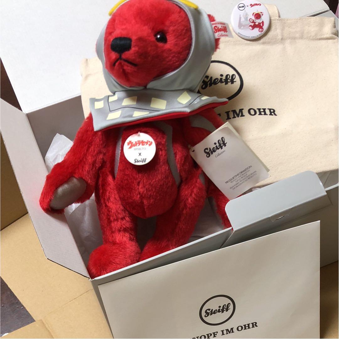 シュタイフテディベアウルトラマンセブン正真正銘の正規品