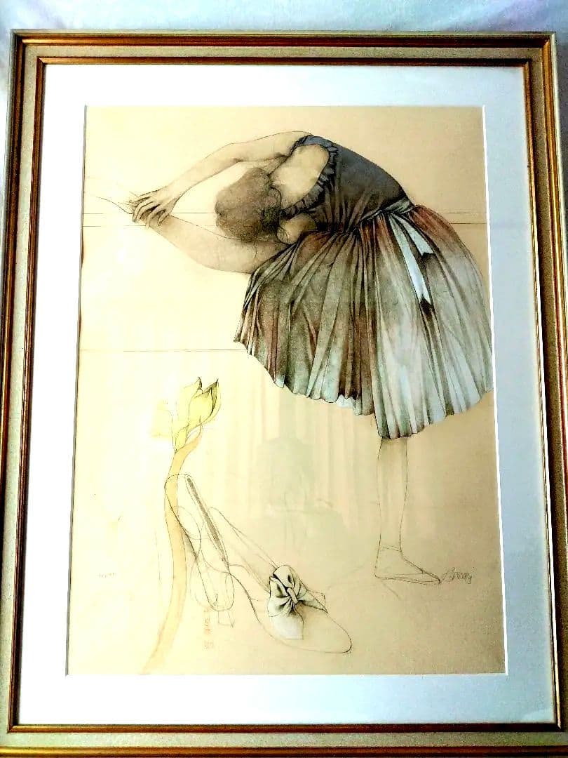 玲*音様 リトグラフ＊バレリーナ＊ブルーノ・ブルーニ