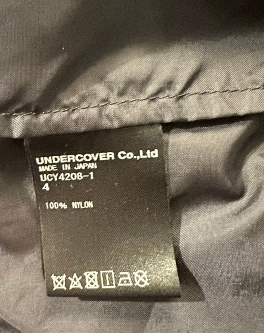 アンダーカバー ナイロンタフタアーミーパーカー Cindyprint 4