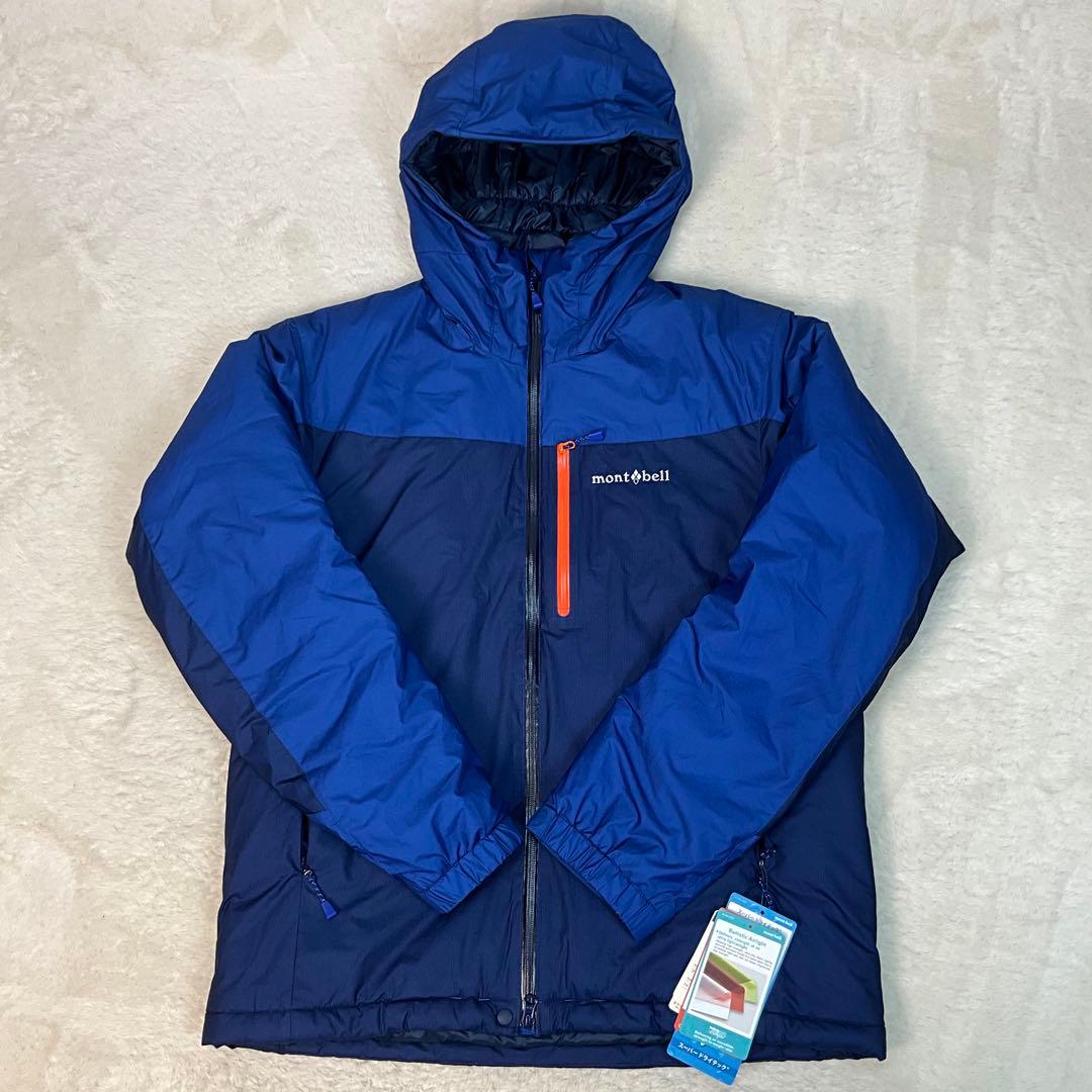 【未使用】 モンベル フラットアイアンパーカ Lサイズ