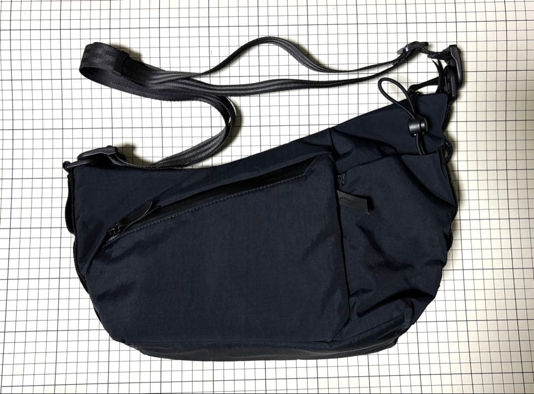 ALPAKA FLOW SATCHEL 4L ブラック　中古美品