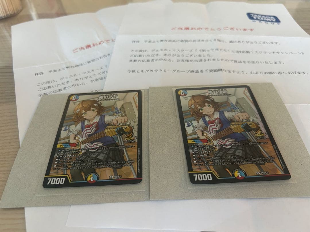 庵野水晶　プロモ2枚