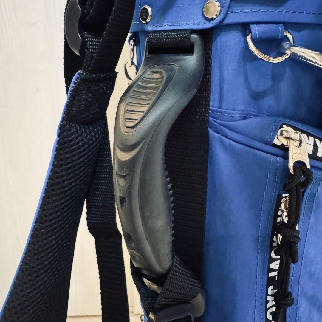 美品♪ JACK BUNNY!! スタンドタイプ キャディバッグ ブルー