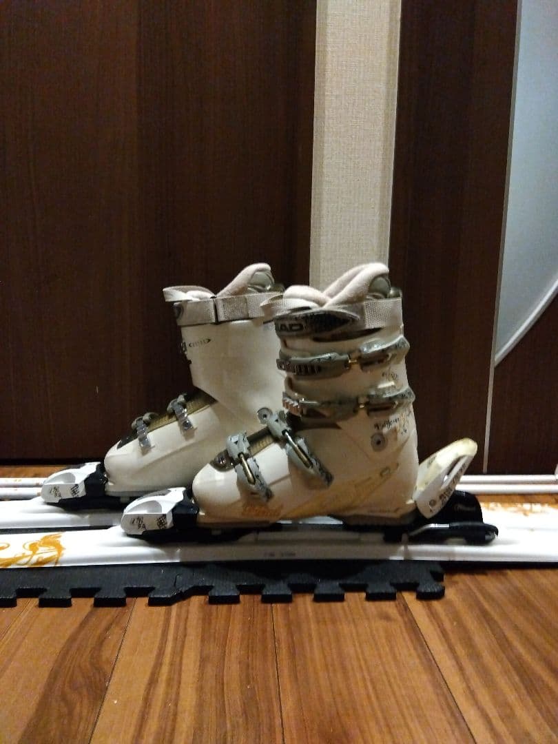 高級【ハイエンド】HEAD レディース用 スキーセット メンテ・WAX済み✔