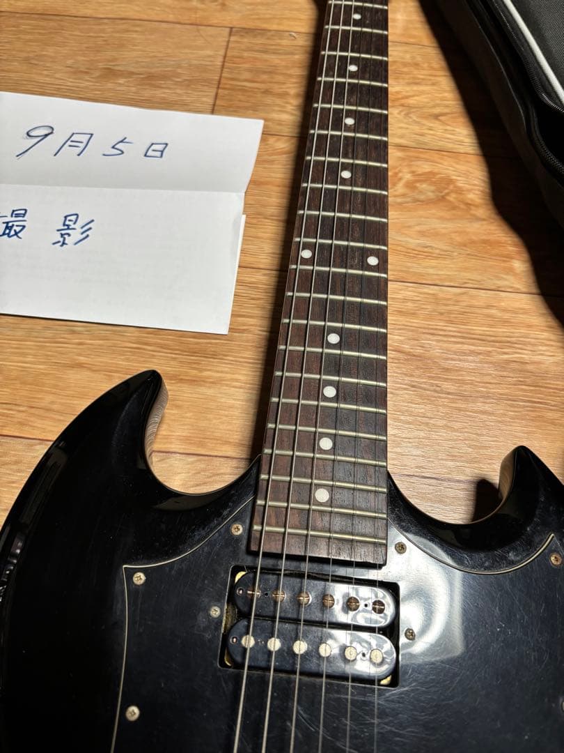 k*u様 Epiphone SG エレキギターブラック　エピフォン　黒