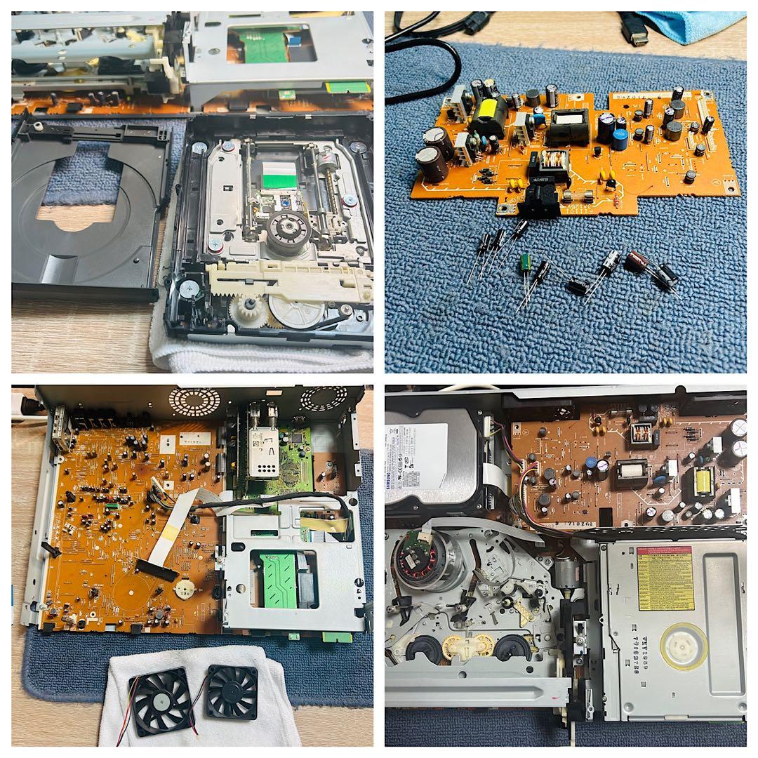 Panasonic DMR-XP21V VHS複合レコーダー 分解メンテナンス済