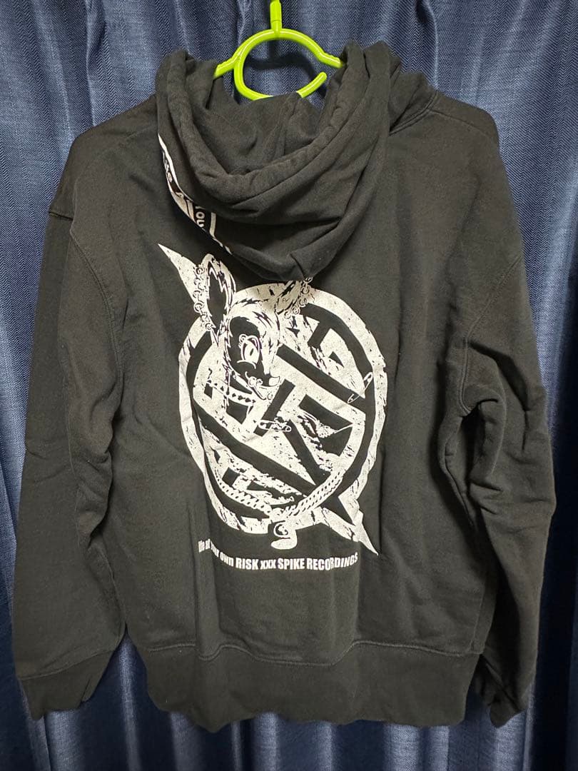 RISK×××SPIKE RECORDINGS コラボZIP PARKA